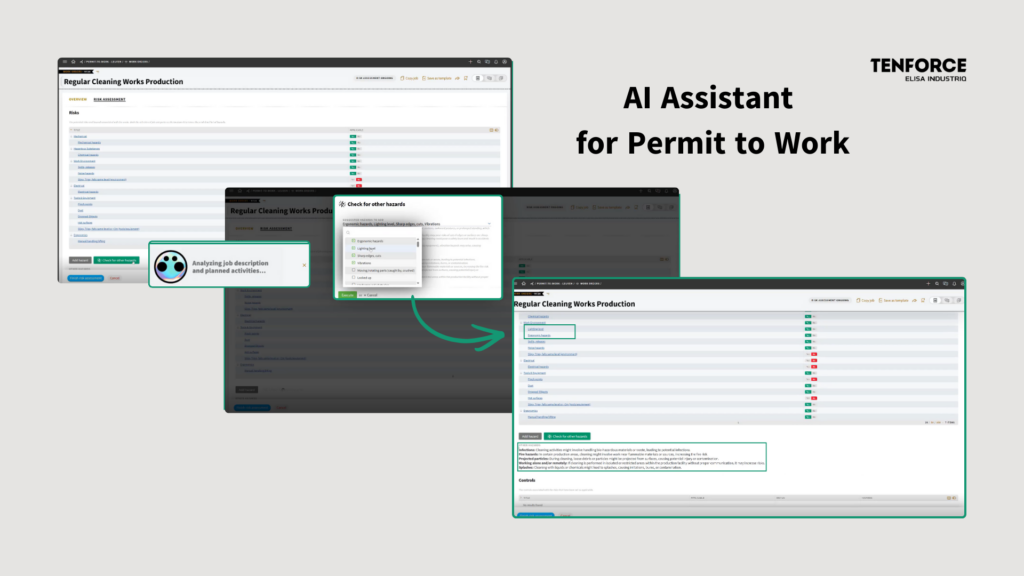 TenForce AI Assistant Permit to Work | TENFORCE