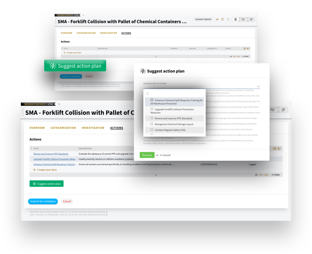 AI for Incident Management AI for Corrective and preventive Actions