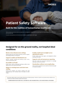 TenForce_Patient_Safety_Tool | TENFORCE