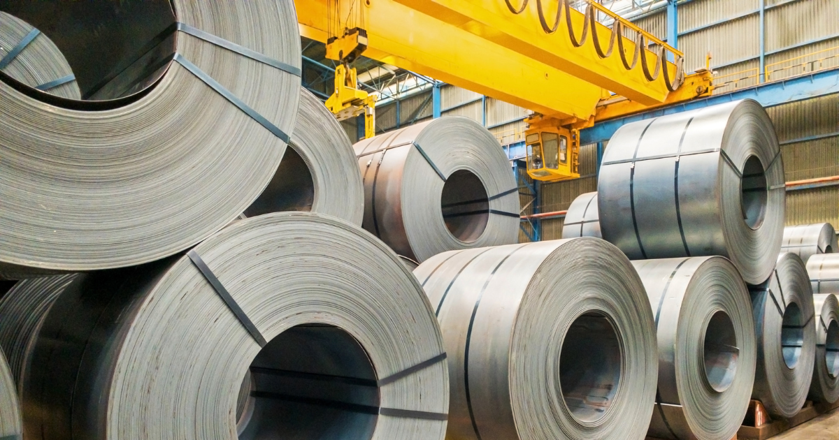 Rolls of sheet steel